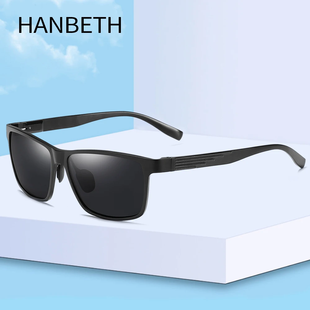 

Aluminum Magnesium Sunglasses Men Women Polarized Sun Glasses Unisex Classic Driving Glasses Rectangle Shades Eyewear UV400