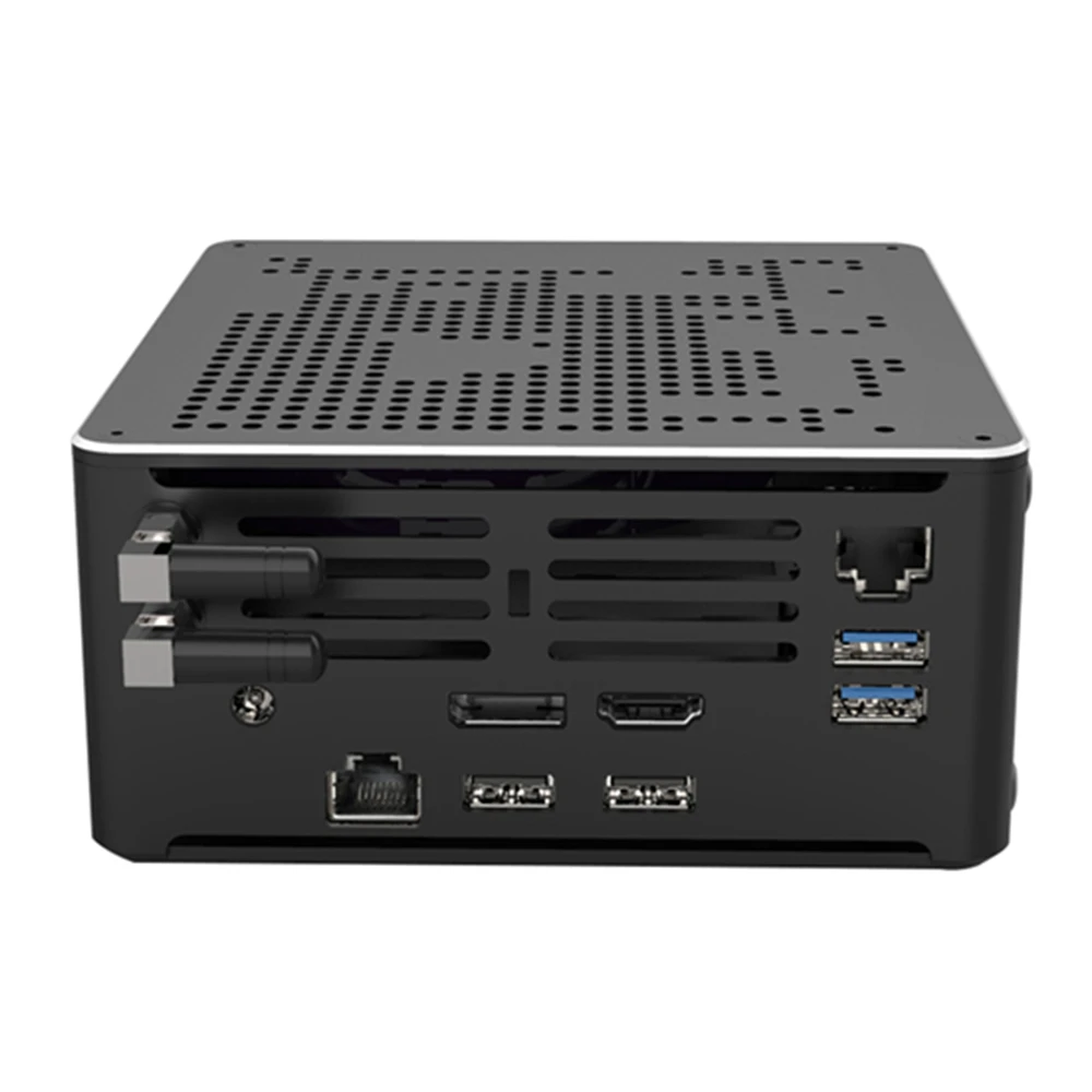 Kingdel игровой ПК Intel i9 9880H i7 10750H 9850H Xeon 2186M HTPC Nettop Mini PC 2 * DDR4 64 Гб ТБ SSD 2Lan HDMI DP AC WiFi|Мини