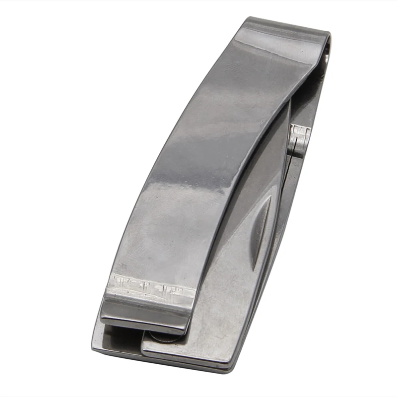 

En acier inoxydable Mini Folding Knife argent engrenage clip Camping A6HC suit for camping