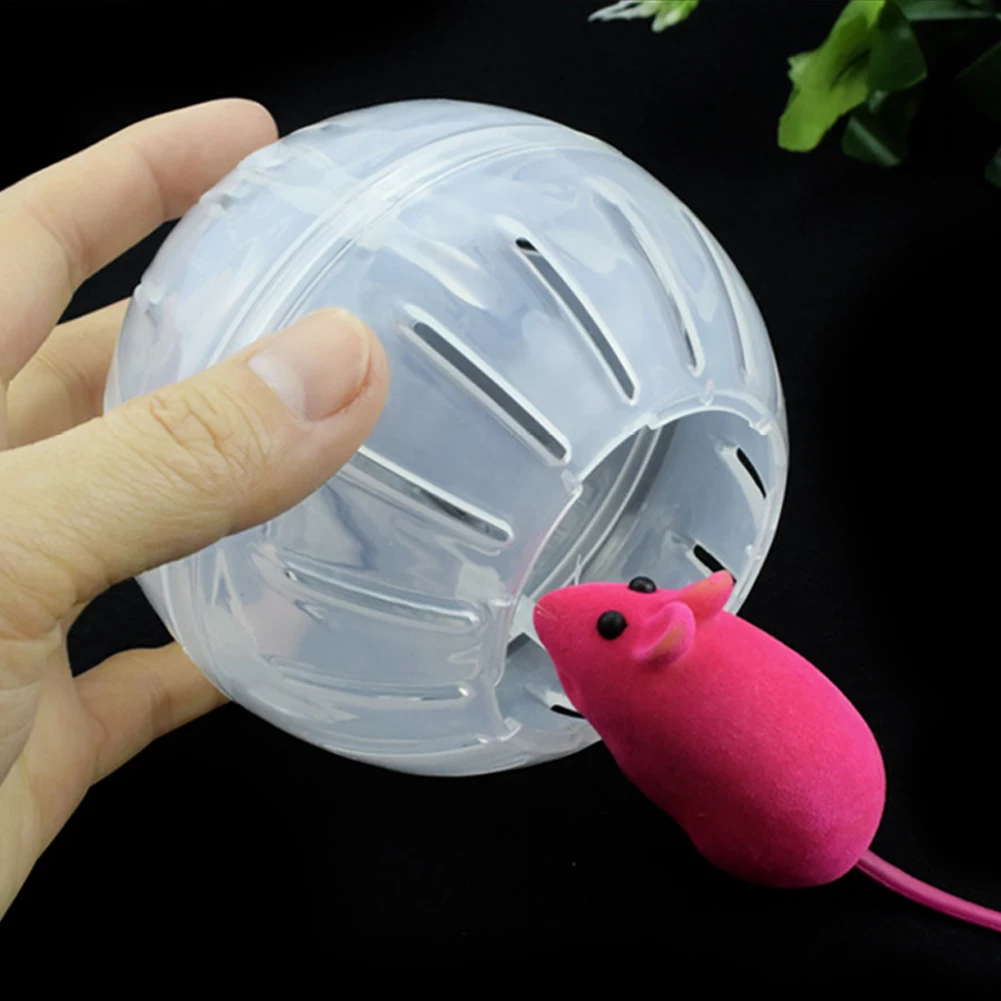 Pet Rodent Mini Jogging Ball Hamster Gerbil Exercise Running Ball Fitness Portable Rolling Grounder Play Toys Accessory