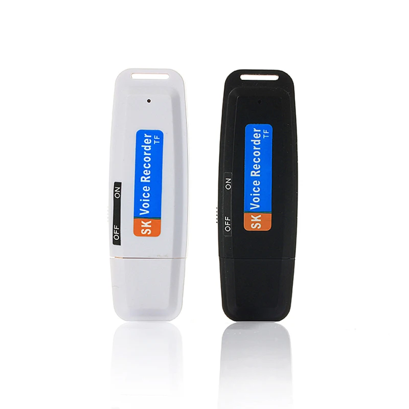 Диктофон U Disk цифровой Аудио зарядное устройство USB флеш накопитель до 32 Гб Micro SD TF
