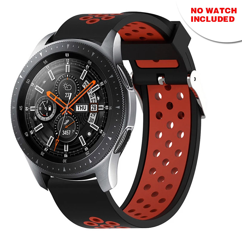 Mayitr Fashion Colorful Replacement Silicone Sport Wrist Band Strap for Samsung Galaxy Watch 42mm/46mm Bracelet Watchband Hot