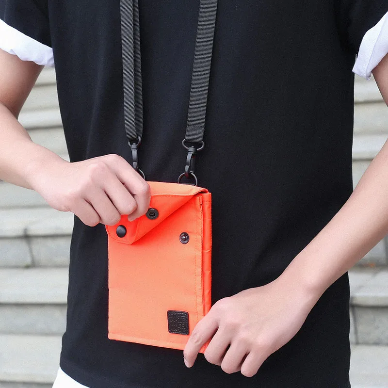 Unisex Travel Neck Passport Holder Pouch Wallet with RFID Blocking Credit Card ID Holder Storage Clutch Multifunction Money Bag (3)