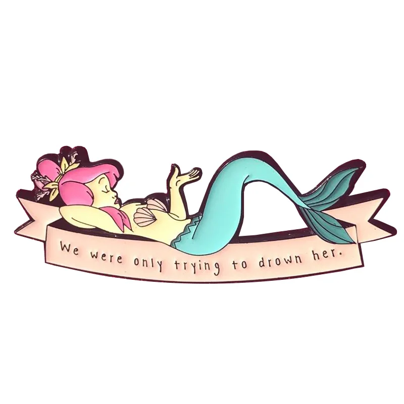 Drown Her - Peter Pan Enamel Pin