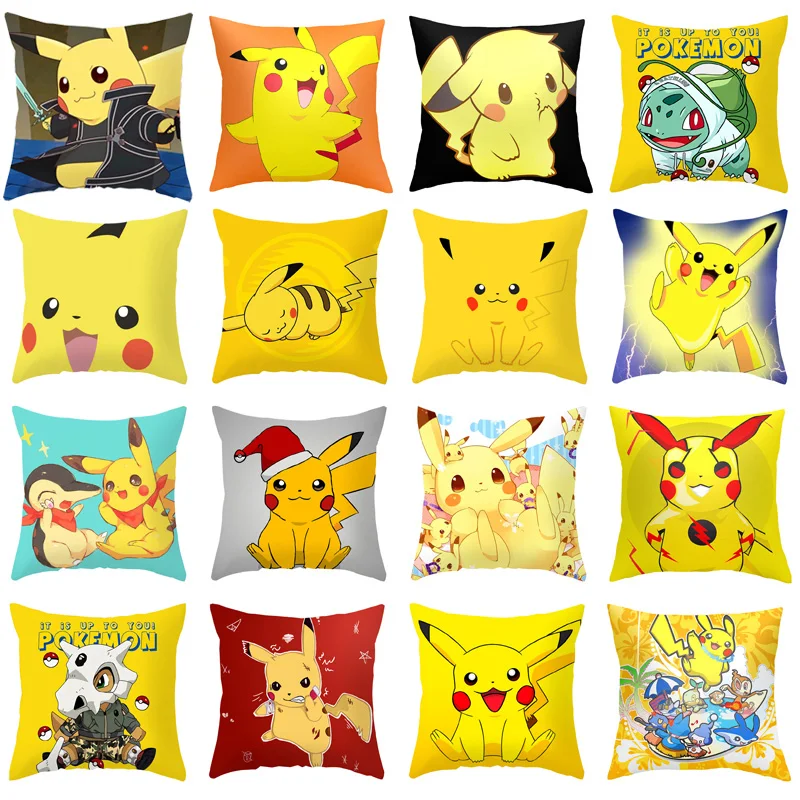 Новинка Покемон Пикачу Meowth cuowball Bulbasaur Charizard чармандер райчу наволочка плюшевая