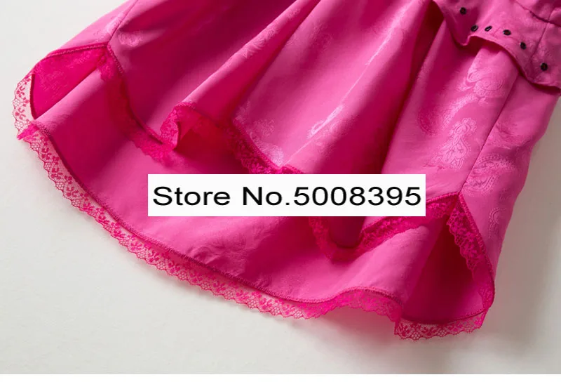 Женский кружевной топ [ElfStyle] розовый на бретельках с оборками и люверсами