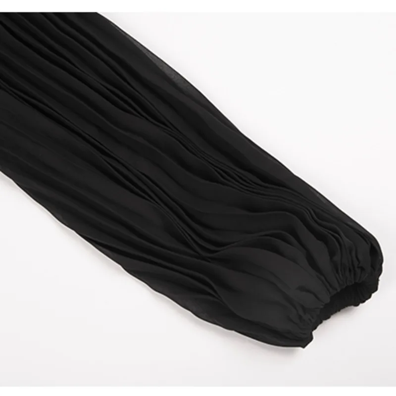 DEAT 2020 Spring Summer New Fashion Lantern Sleeve