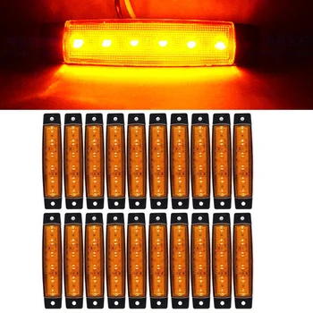 

Dustproof LED Lights DC 12-24V Truck Bus Replacement 20pcs Anti-collision