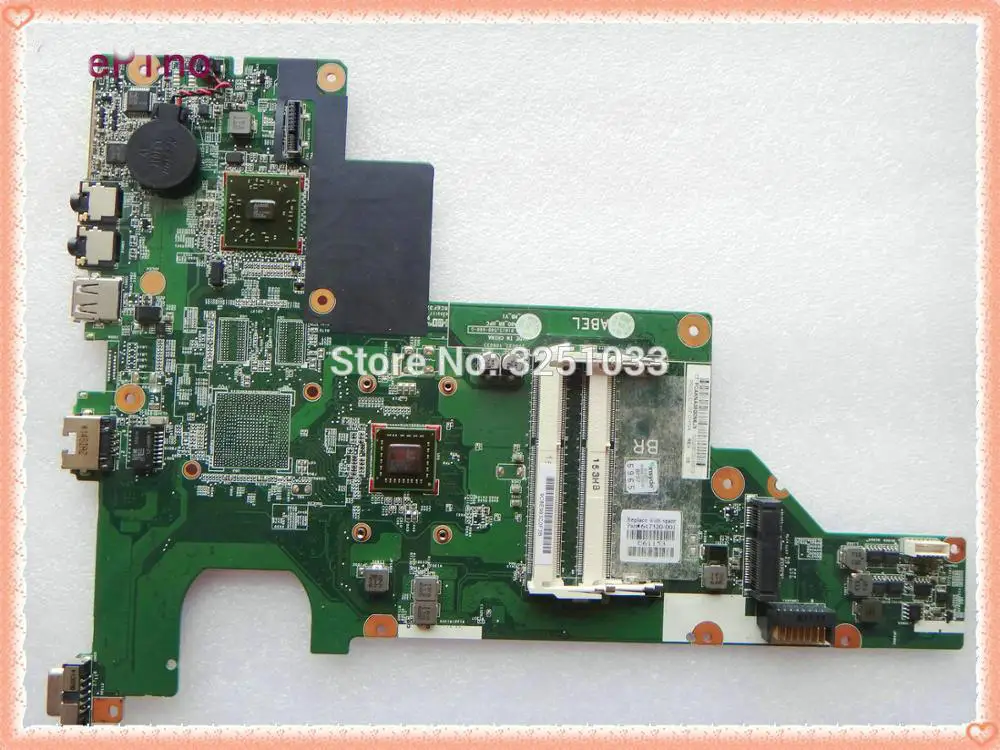 647320-001 for HP 2000 NOTEBOOK CQ43 Motherboard 2000Z-100 E350 system board 100% Tested | Компьютеры и офис