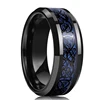 90638-6e4590.jpg Bague celtique en acier inoxydable pour homme, 21 couleurs, 8 mm, incrustation de dragon rouge, vert, noir, fibre de carbone, alliance, bijoux, taille 6-13