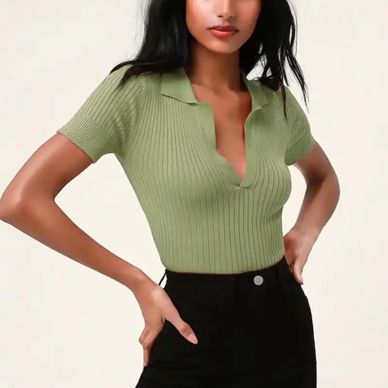 polo shirts cropped