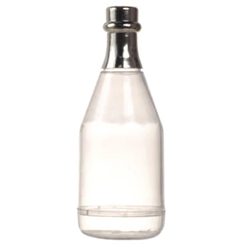 

12pcs Candy Bottles Plastic Fillable Champagne Bottle Shaped Candy Box Wedding Party Festaval Birthday Decorations