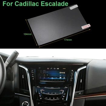 

Hottop 8 inch GPS Navigation Screen Pet Protective Film For Cadillac Escalade Control of LCD Screen Car Sticker