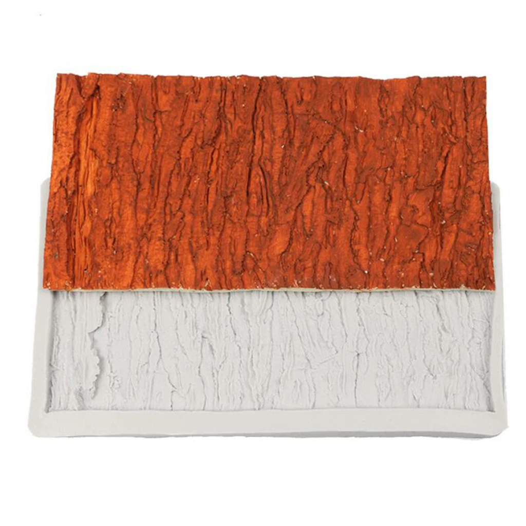 Tree Bark Design Silicone Mold for Fondant, Gum Paste, Chocolate, Crafts