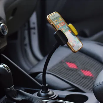 

Car Phone Holder GPS Stand Universal Car Mount 360 Degrees Adjustable Cup Holder Cradle For Cell Phone Car Cellphone Bracket