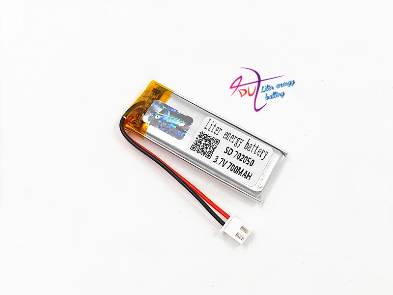 10 шт JST XH 2,54 мм 3,7 V 700 mAh 702050 литиево-полимерный lipo Перезаряжаемые Батарея для Mp3 наушников PAD DVD bluetooth камеры