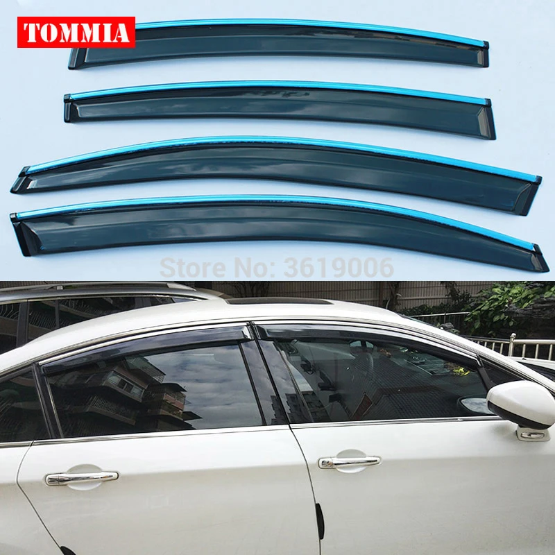 tommia Brand New For Citroen C5 2010 2016 Window Visor Shade Vent Wind