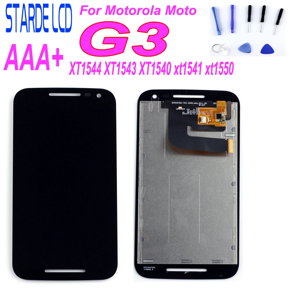 

5.0" Original LCD For Motorola Moto G3 Display XT1544 XT1543 Touch Screen Digitizer LCD G3 Display G 3 XT1540 xt1541 xt1550