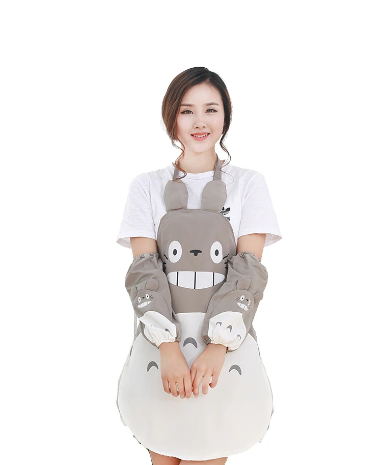 1 шт. фартук Рукава для кормления/партия милый водонепроницаемый Тоторо модная