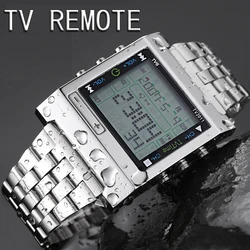 TVG Remote Control Digital Watch 2022 Pedometer Calendar Alarm Clock Timing Dual Clock Ip68 Waterproof Infrared Remote Control TVG Remote Control Digital Watch 2022 Pedometer Calendar Alarm Clock Timing Dual Clock Ip68 Waterproof Infrared Remote Control