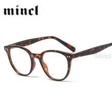 Новые Классические винтажные очки с круглой оправой линзы плоское оптическое зеркало простые женские очки/оправа для мужских очков FML