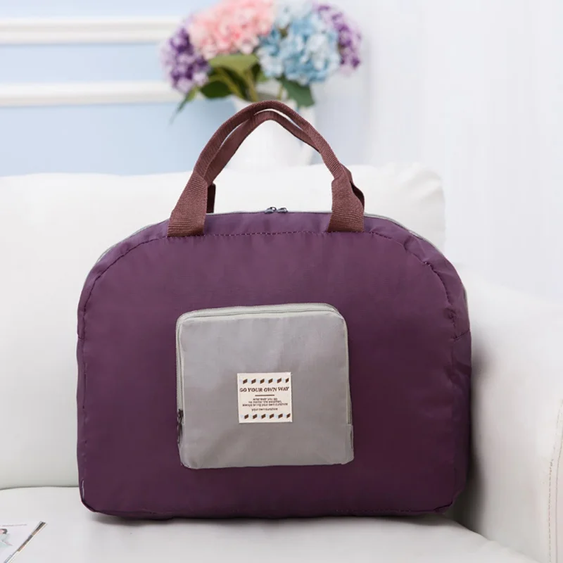 Unisex's Lightweight Foldable Waterproof Duffel Travel Bag Luggage Bag Large Capacity