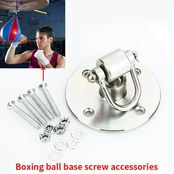 

Sandbag Bracket Iron Boxing Stand Boxing Supplies Fixture Silver Swivel Holder Metal Hook Boxing Bag Hook Durable