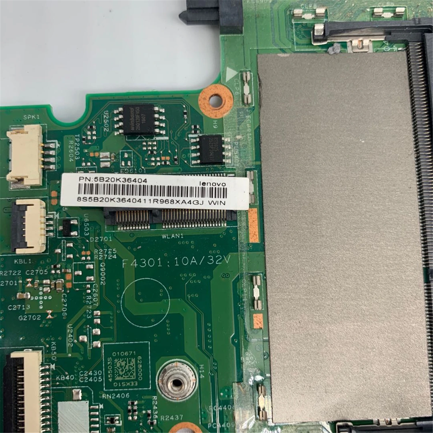 Carte Mère Lenovo Yoga 500-14ACL UMA AMDA67310 5B20J46146