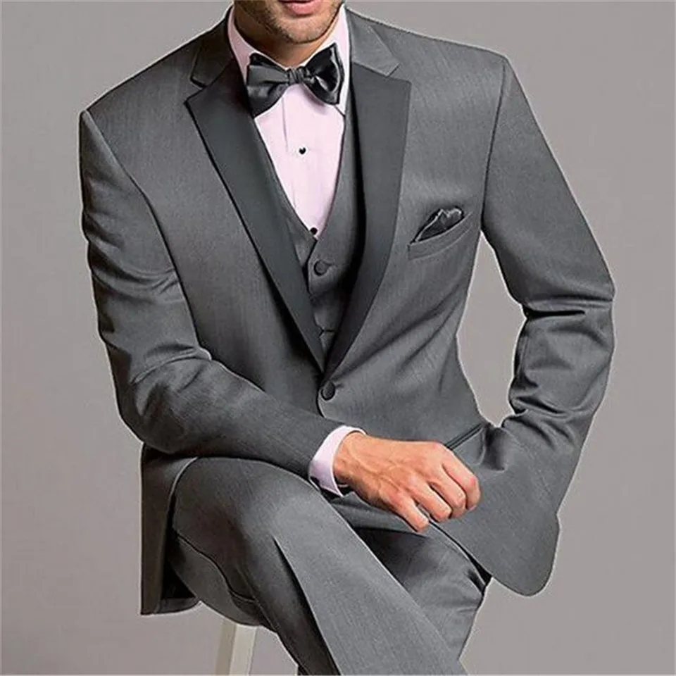 Новый Классический мужской костюм Smolking Noivo Terno Slim Fit Easculino вечерние костюмы для