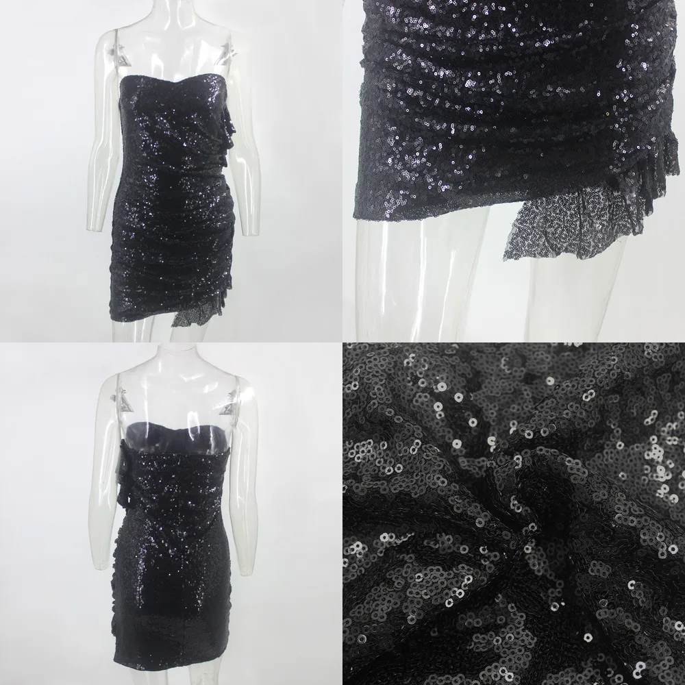 Slaygirl сексуальное мини-платье вечерние платья женский, черный oткрытыe плeчи брeтeльки элегантное облегающее платье Разделение платье Новое Детское платье