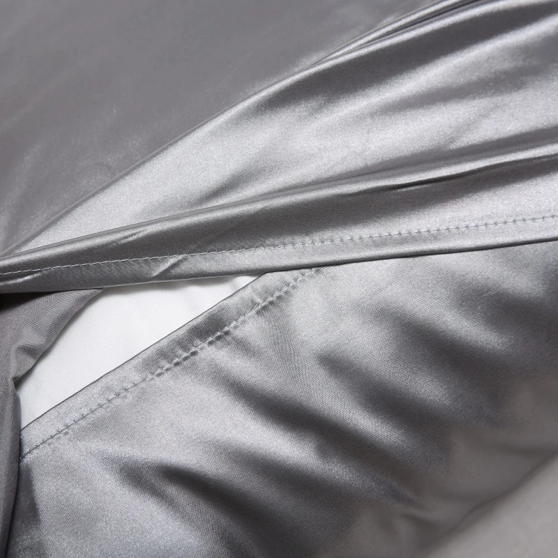 Satin Rayon Pillowcase Decorative Pillow Covers Solid Color Cover Pillow Bedding Pillow Case 40x60 50x75 Rayon Cover 5