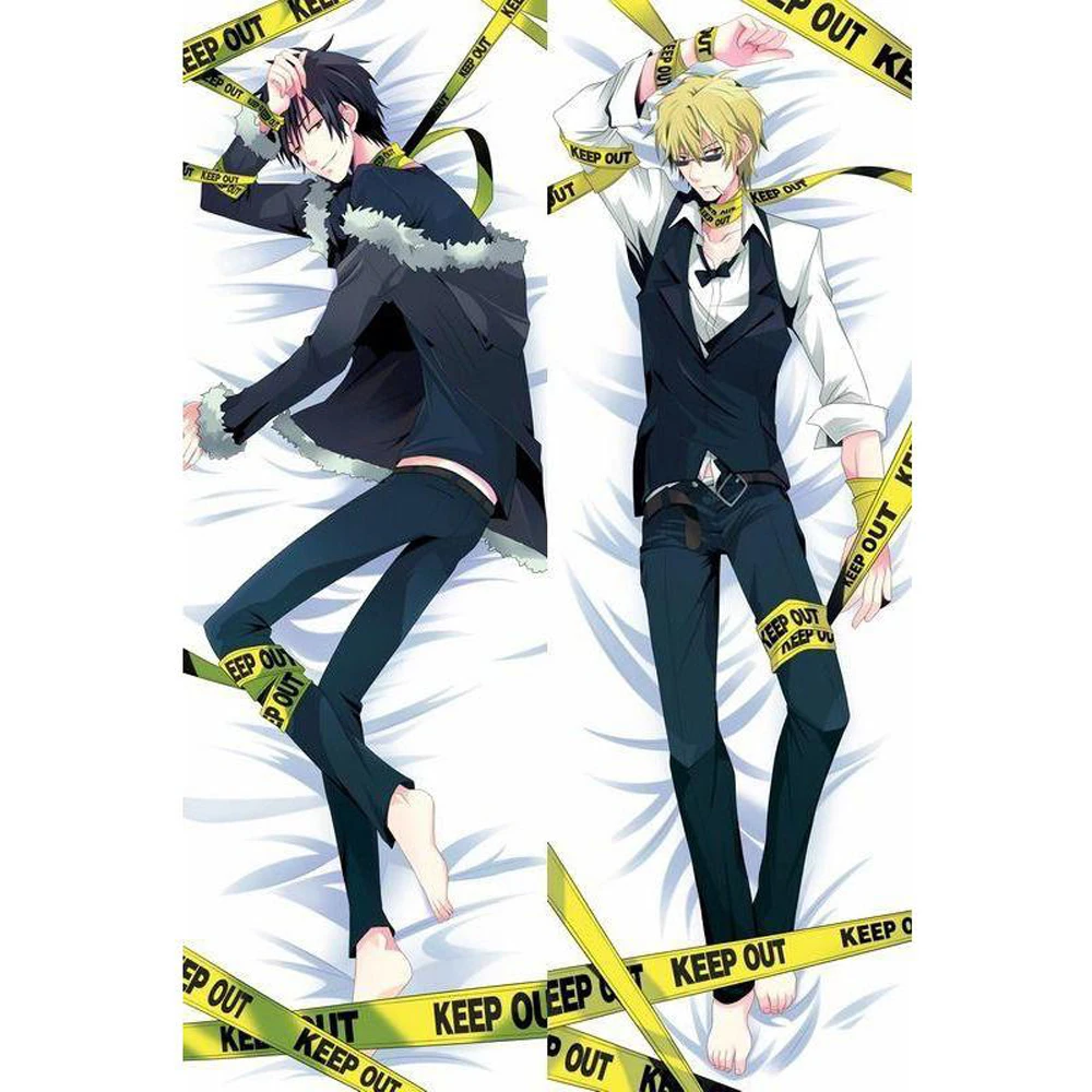 BL японского аниме Durarara! DRRR Shizuo &amp Izaya мужской бросок отаку дакимакура подарки