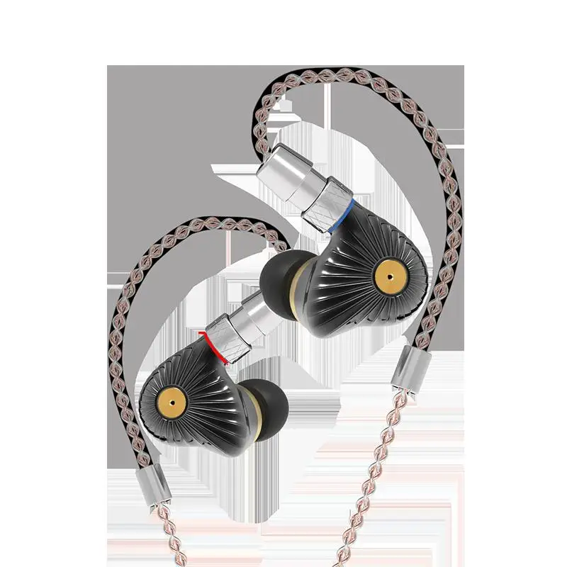 Senfer MT300 TDK EST Knowles Dyanmic EST BA DD Hybrid Hifi Music Monitor DJ Studio CNC Metal MMCX Audiophile Earphones Earbuds
