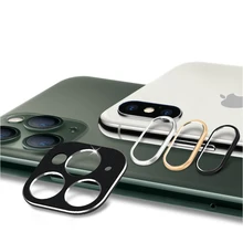 Металлическое защитное кольцо для объектива камеры для iPhone 11 Pro Max XS Max XR X 8 7 6 6S Plus Защитная крышка для задней камеры аксессуары