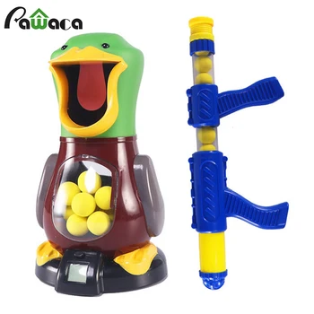 

Children's Soft Bullet Gun Score Target Duck Children Shooting Toys Shooter Foam Ball Battle Toy Air Power Air Power Popper Gun