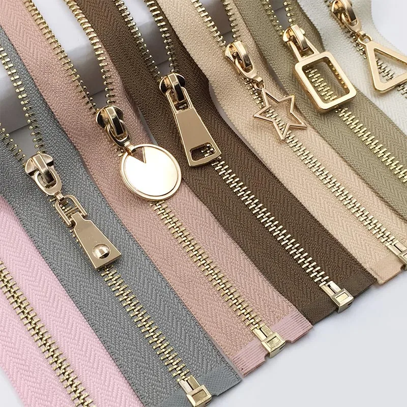 5# Open End Metal Zippers DIY New Zipper For Sewing Down Bag Jacket Clothes Decorative Accessories|Молнии| |