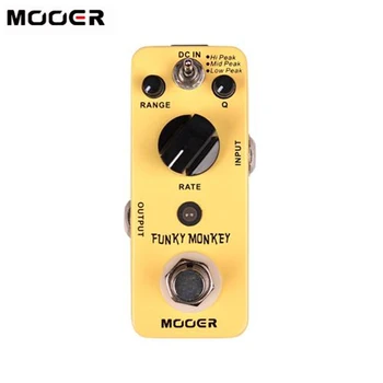 

MOOER FUNKY MONKEY Auto Wah Mini Digital Guitar Effect Pedal 3 Peak Modes True Bypass Full Metal Shell Guitar Accessories