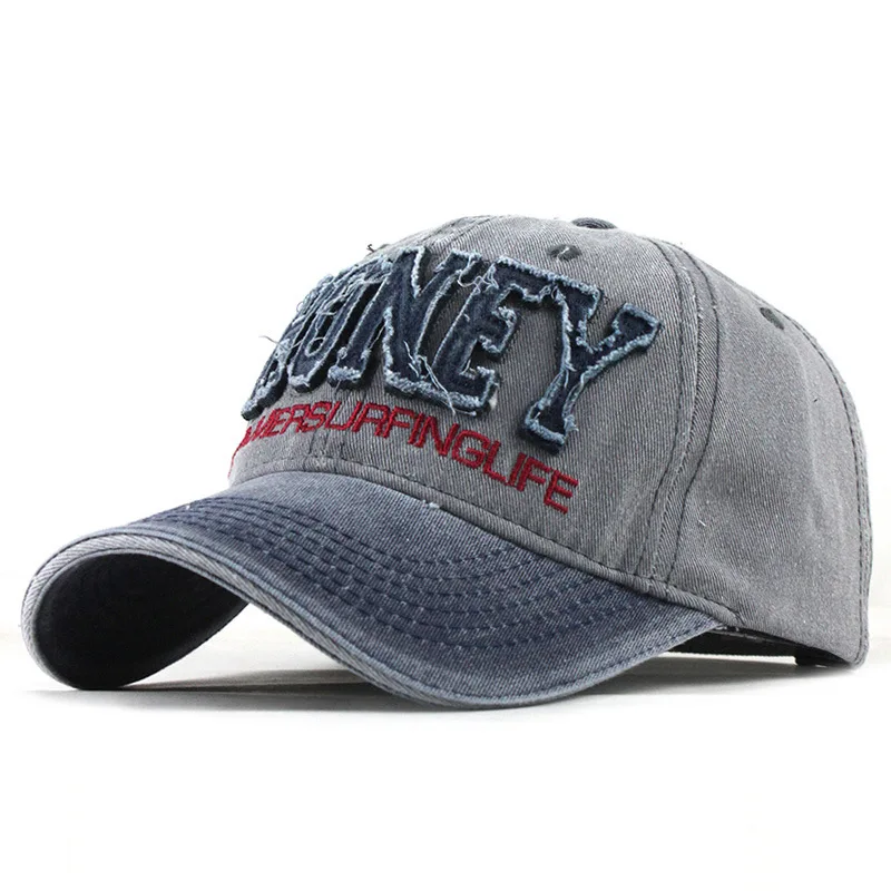 Бейсбольная Кепка унисекс Ретро Повседневная Gorras Мода Такер кепка спортивная мужская шляпа наклейка Snapback дышащая Кепка для мужчин бейсбол C - Цвет: Серый