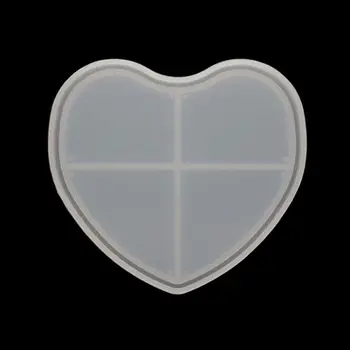 

2020 New Clear Silicone Round DIY Dynamic Liquid Quicksand Bag Mold UV Resin Mold Craft