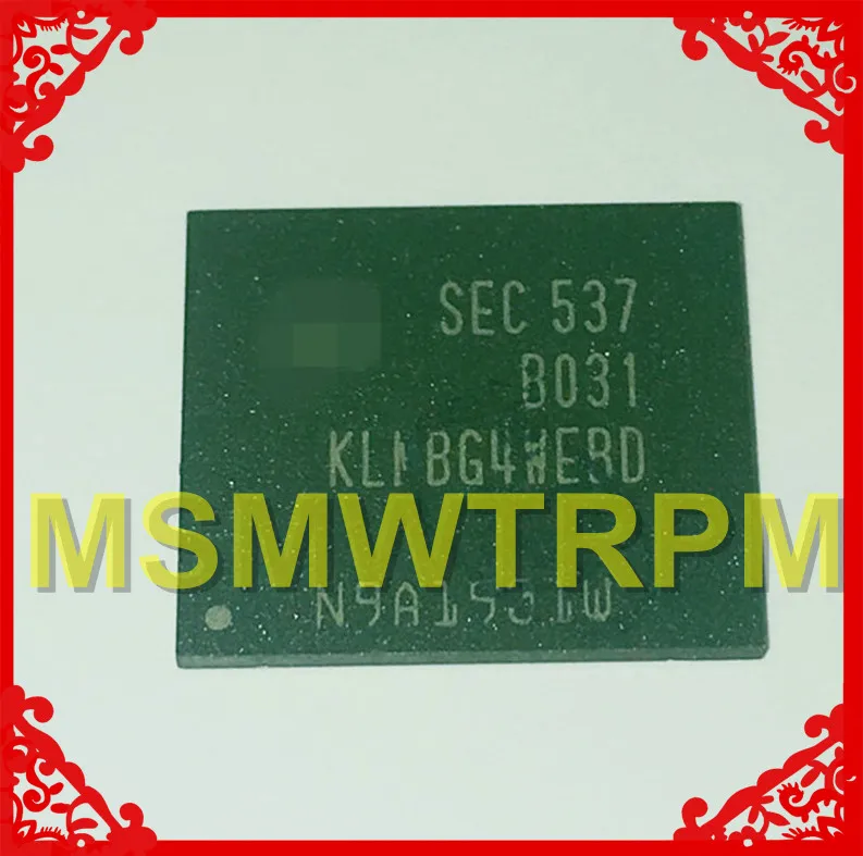 KLMBG4WEBD-B031 BGA153Ball EMMC5.0 5,0 32 ГБ памяти мобильного телефона новые оригинальные и подержанные припаянные шары протестированы ОК