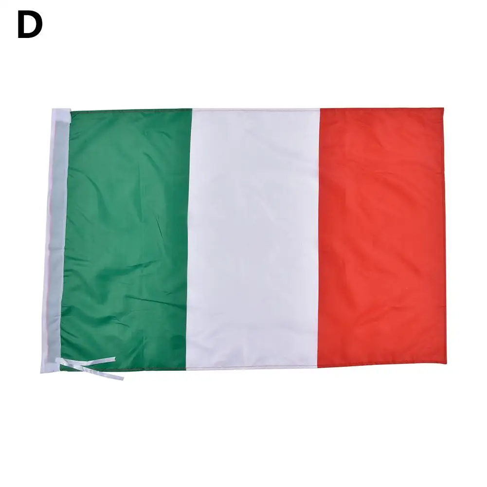Italy Двухсторонний Печатный полиэстер флаг Национальный Россия Великобритания Франция Италия 9 стран высокое качество баннера Двор Сад домашний декор - Цвет: Italy