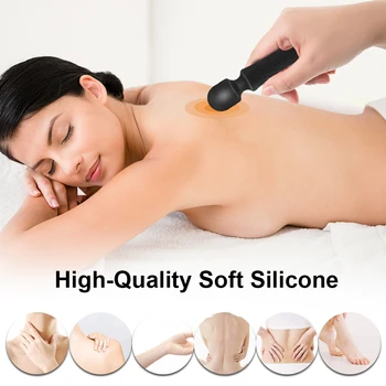 Powerful Magic Wand Vibrator Female Dildos Nipples Clit Clitoris Stimulation G-spot Sex toys For Women Vagina massage Adults 18 6