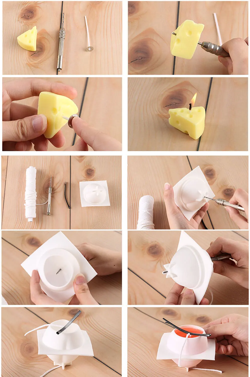 Candle Wicks 100Pcs/Set for DIY Candle Making