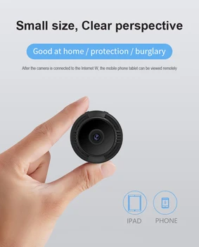 

128G F8 Mini IP Wireless WIFI Camera 1080P HD Camcorder Home Security DVR Night Vision Mini Camcorder Security WebCam