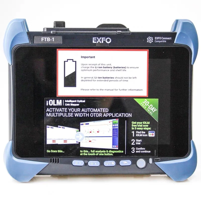 Оригинальный Новый EXFO FTB-1 v2-FTB-750C-SM1 модуль OTDR SM 1310/1550nm 46/45dB с SC адаптер сенсорный