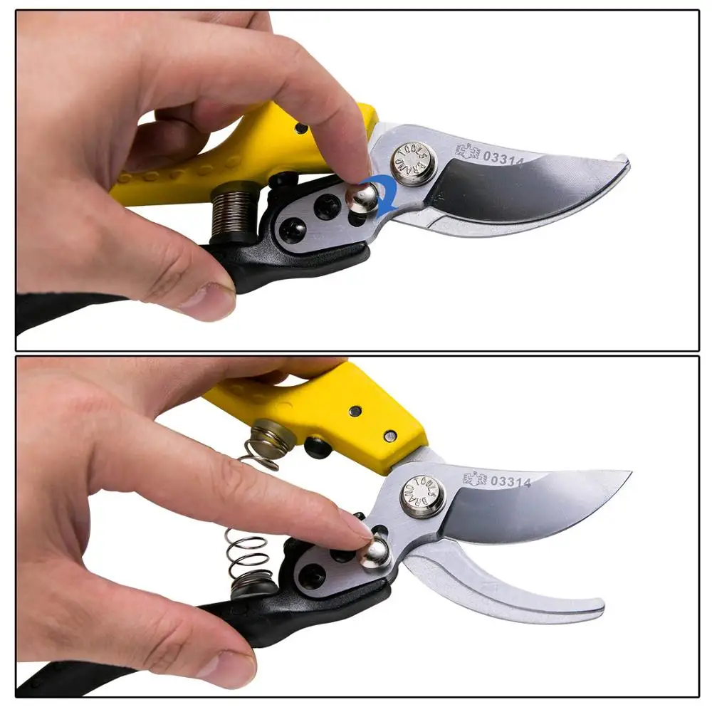 NINDEJIN Garden Tools Farm Pruning Shears Grafting Bonsai Tools Garden Scissor Plant Branches Cutter Secateurs For the Garden