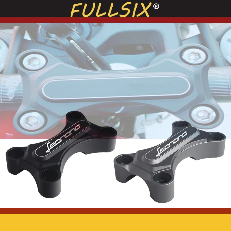 Moto Manubrio Riser Riser Adattatore Maniglia Riser Per Benelli Leoncino 500 Leoncino 500