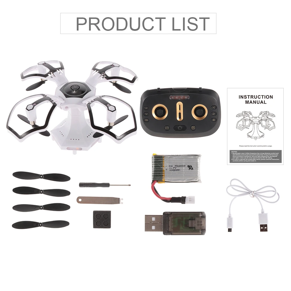 CG030 Foldable 0.3MP Camera Drone Wifi FPV 6-Axis Gyro Altitude Hold Headless RC Quadcopter Mini Drone APP Control RC Dron (15)
