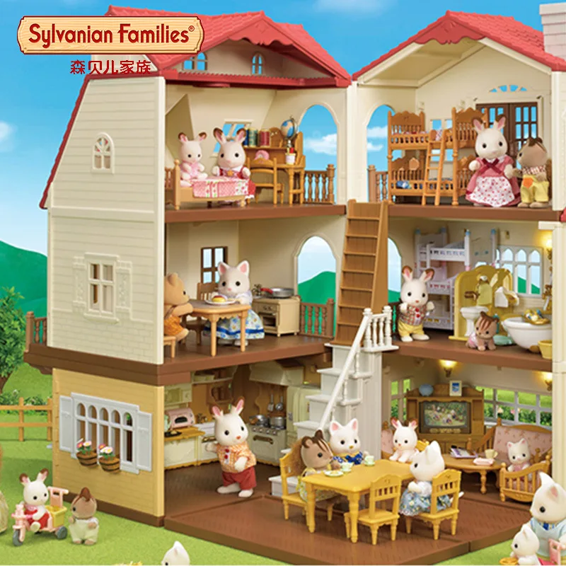 familia sylvanian casa