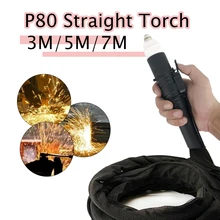 Plasma Cutter P80 Taschenlampe Brenner Nicht-touch Straigh Maschine Taschenlampe Für CNC Arbeit